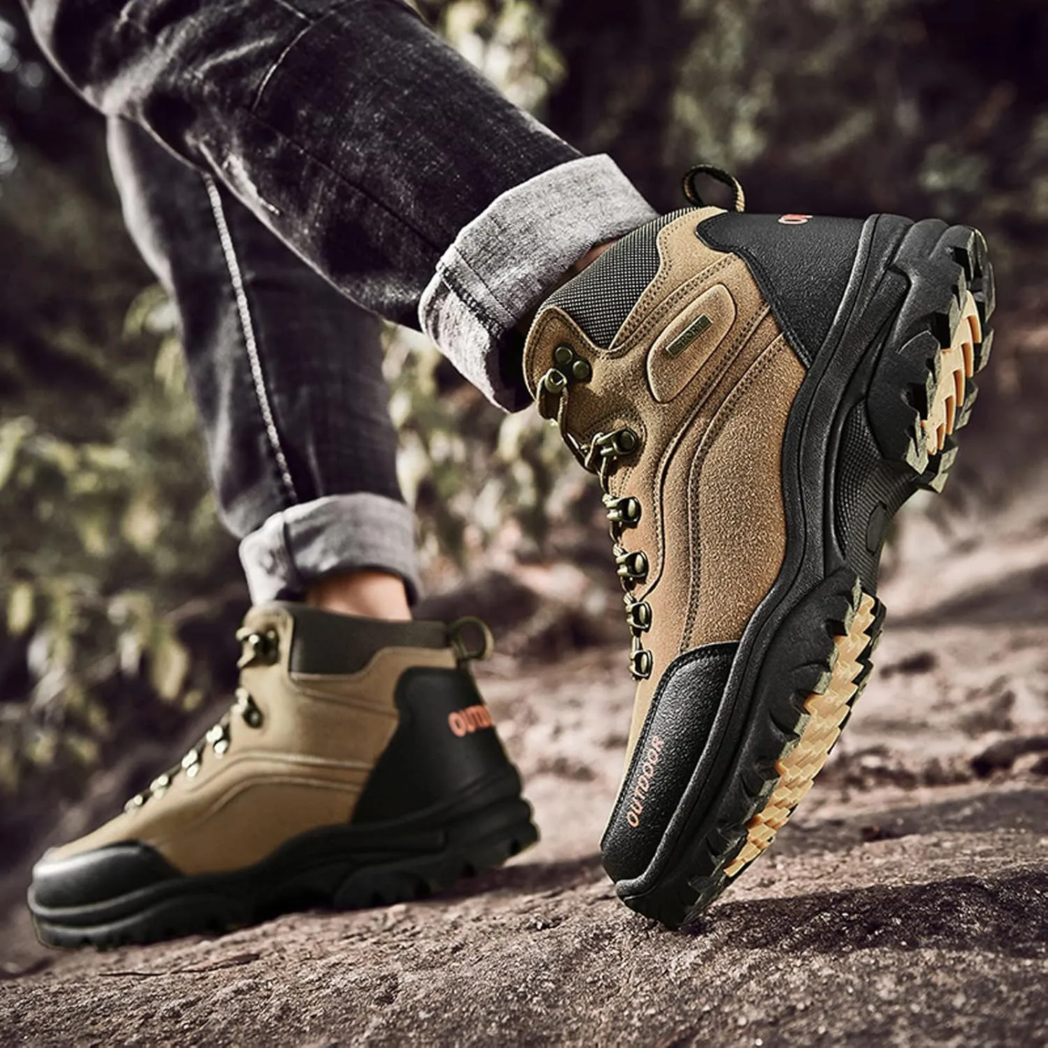 Shije mens Hiking Boots