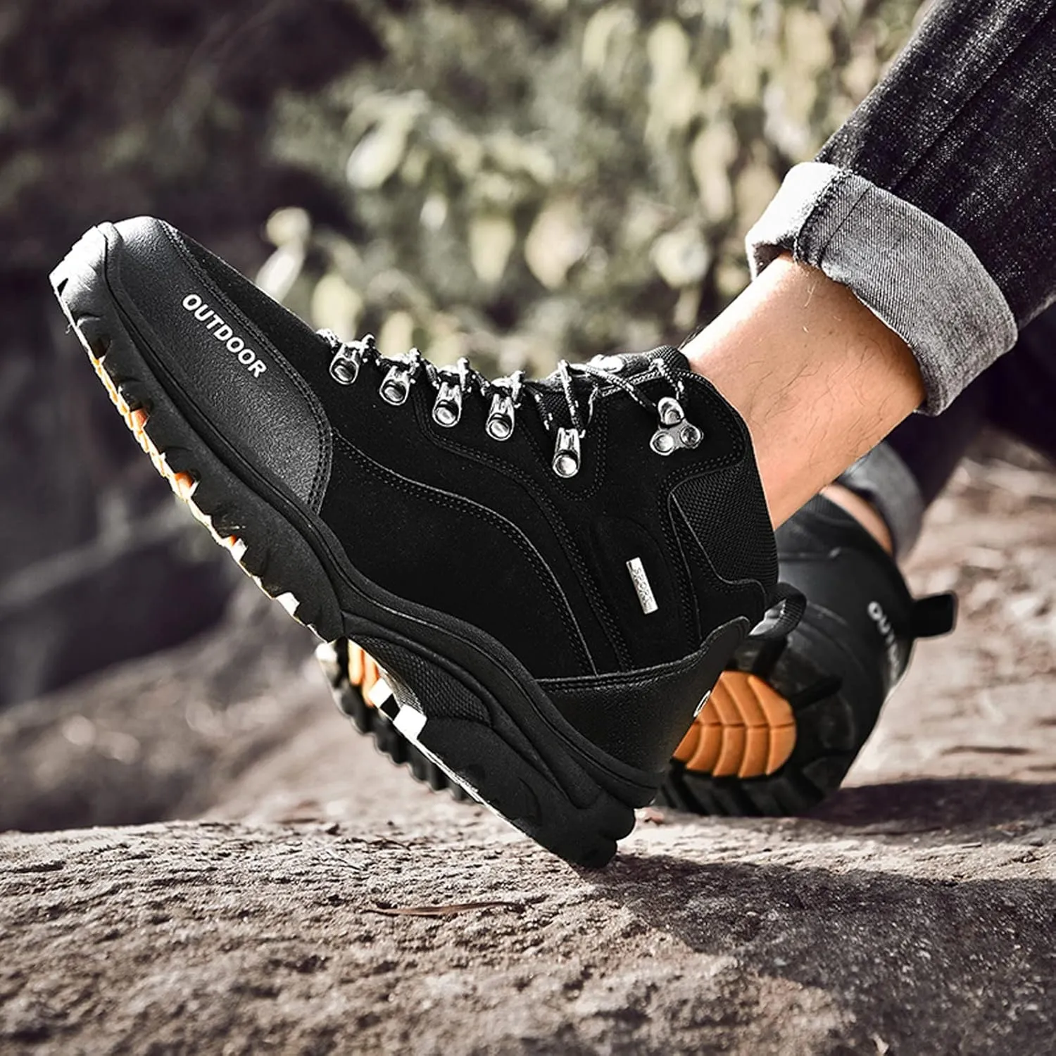 Shije mens Hiking Boots