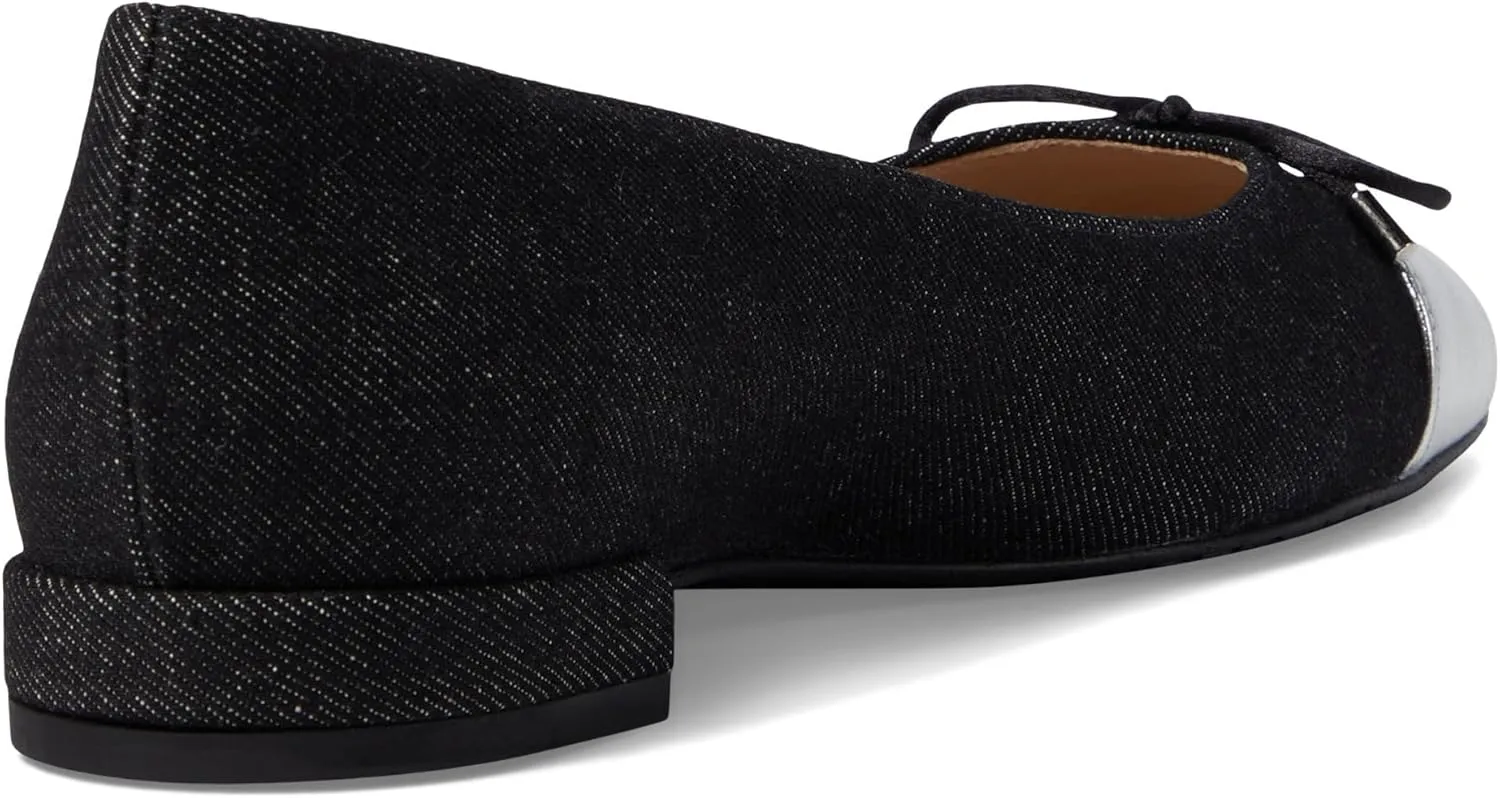 Stuart Weitzman Women's Sleek Bow Flat Ballet