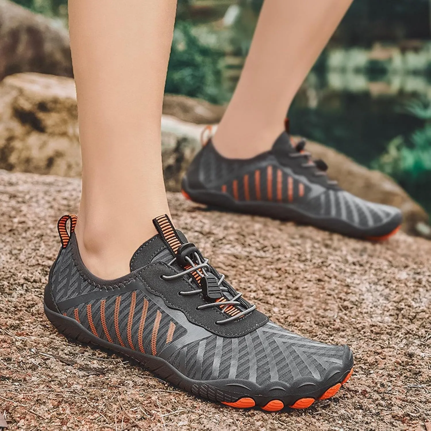Swim Water Shoes for Women Men Quick-Dry Barefoot Non Slip,Aqua Sneakers Shoe for Beach Hiking Diving Boating River Outdoor Water Sports Womens Mens Summer Barefoot Indoor Yoga Fitness Shoes