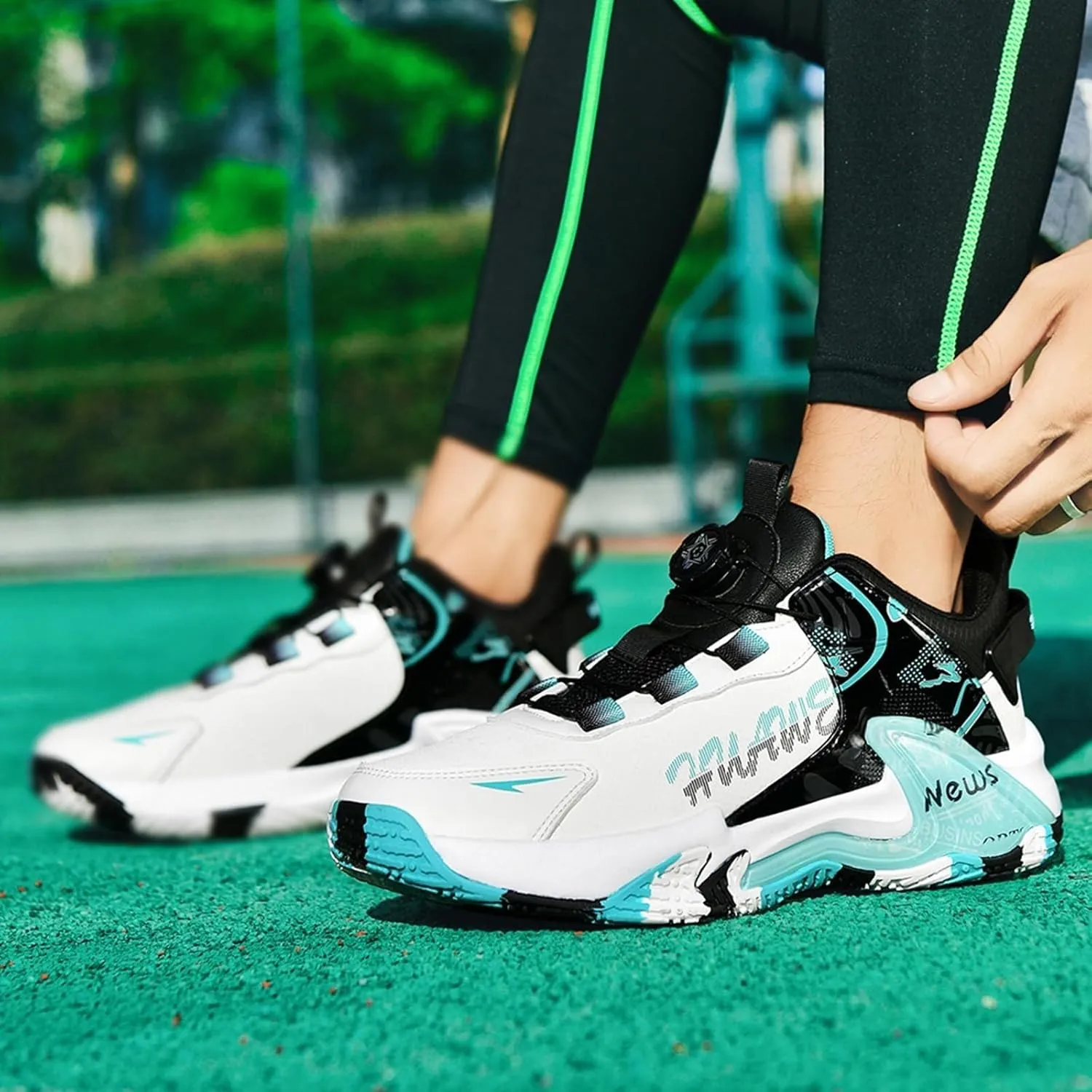 Unisex Basketball Shoes Low Cut Breathable Durable Casual Trendy Sports Boots
