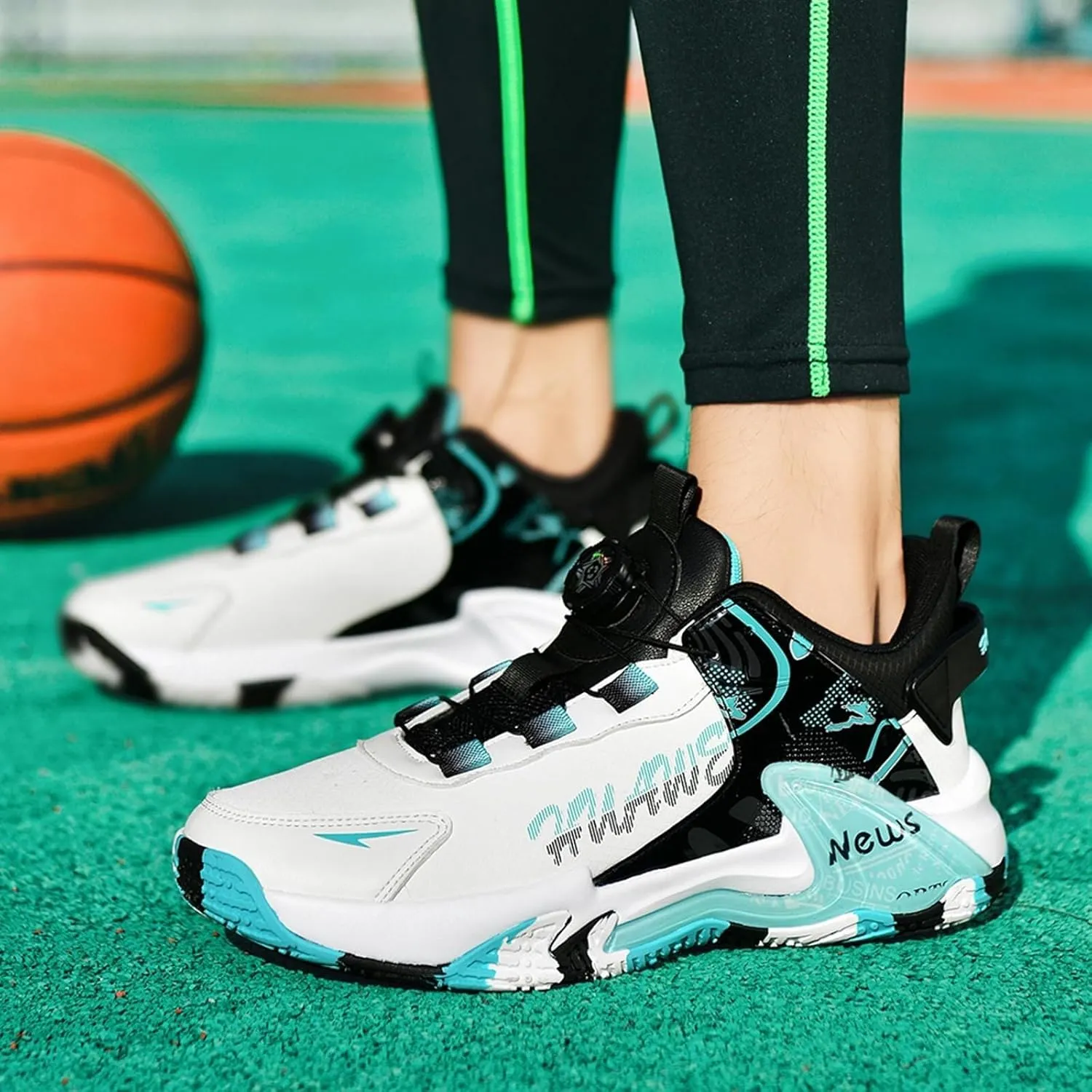 Unisex Basketball Shoes Low Cut Breathable Durable Casual Trendy Sports Boots