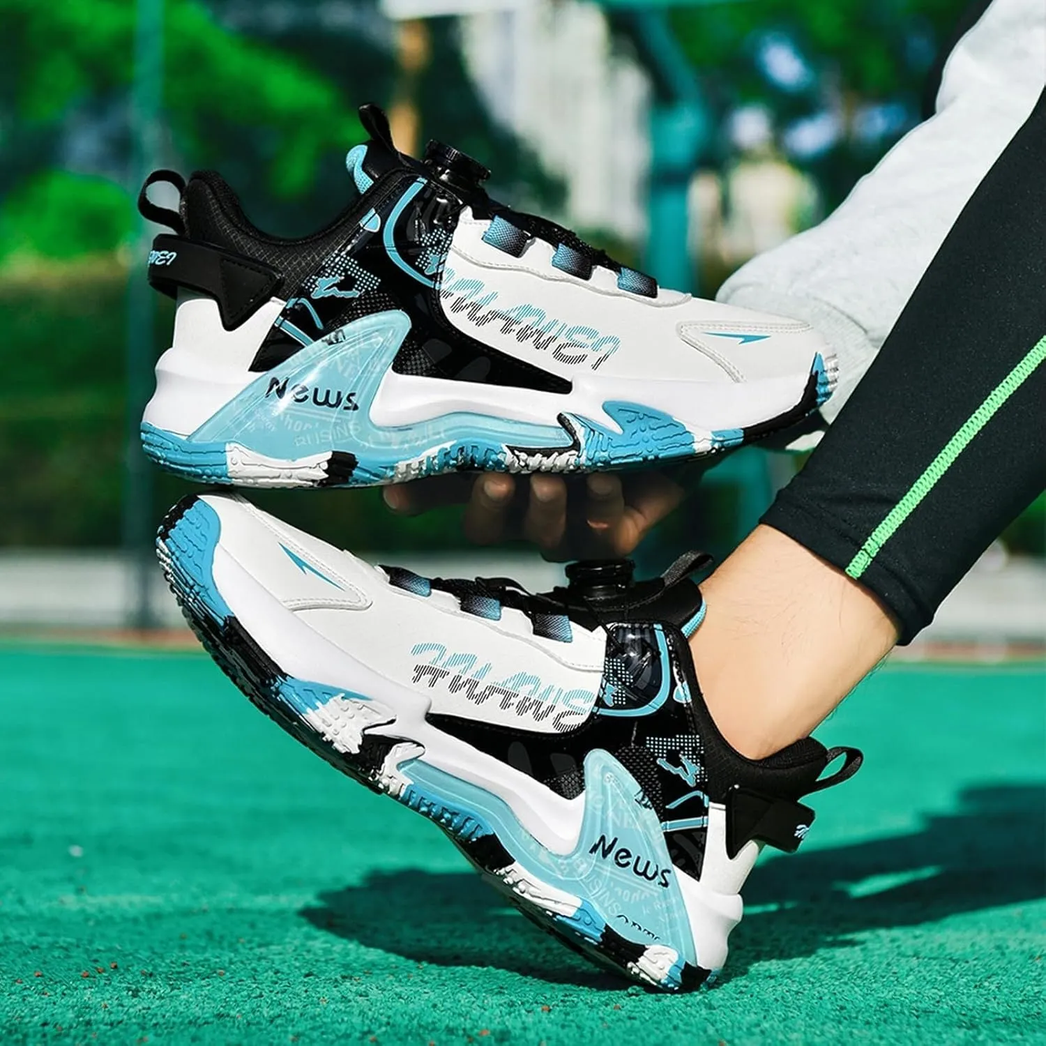 Unisex Basketball Shoes Low Cut Breathable Durable Casual Trendy Sports Boots