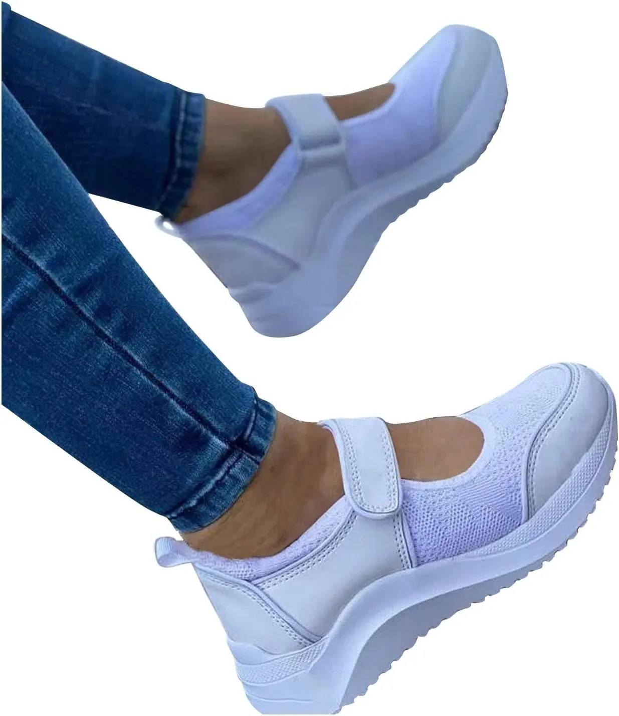Women Sneakers Size 9.5 Wide Zapatos CóModos para Mujer Embarazada Womens Basketball Shoes Size 8 White Women Sneakers All Black Non Slip Restaurant Shoes Women's