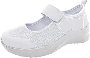 Women Sneakers Size 9.5 Wide Zapatos CóModos para Mujer Embarazada Womens Basketball Shoes Size 8 White Women Sneakers All Black Non Slip Restaurant Shoes Women's