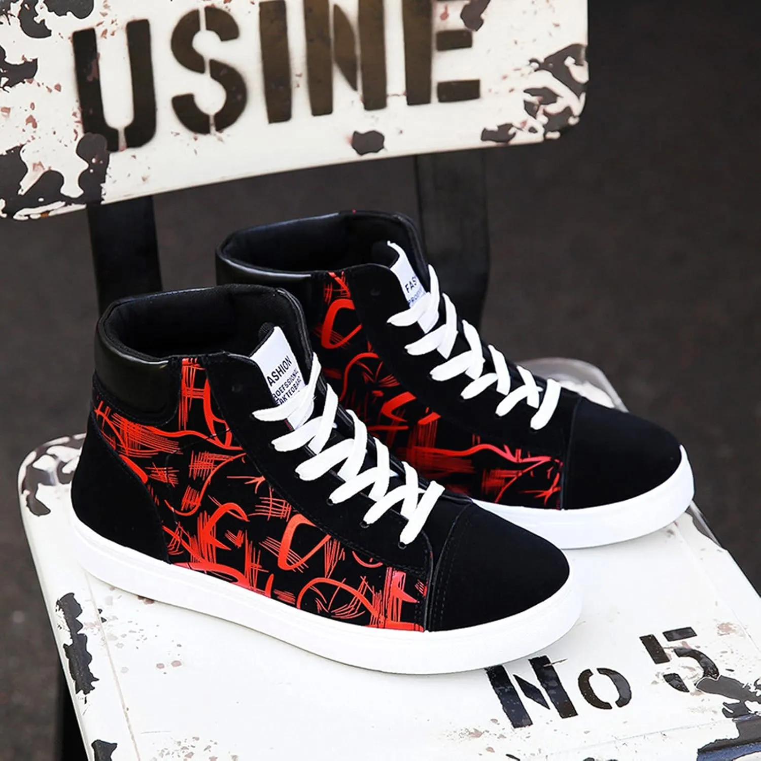 Womens High Tops Sneakers Zapato Antiderrapante para Mujer De Trabajo Black and White Gym Shoes Women Women's Wide Width Slip On Sneakers Zapatos De Trabajo OrtopéDicos para Alivio Del Dolor De Mujer