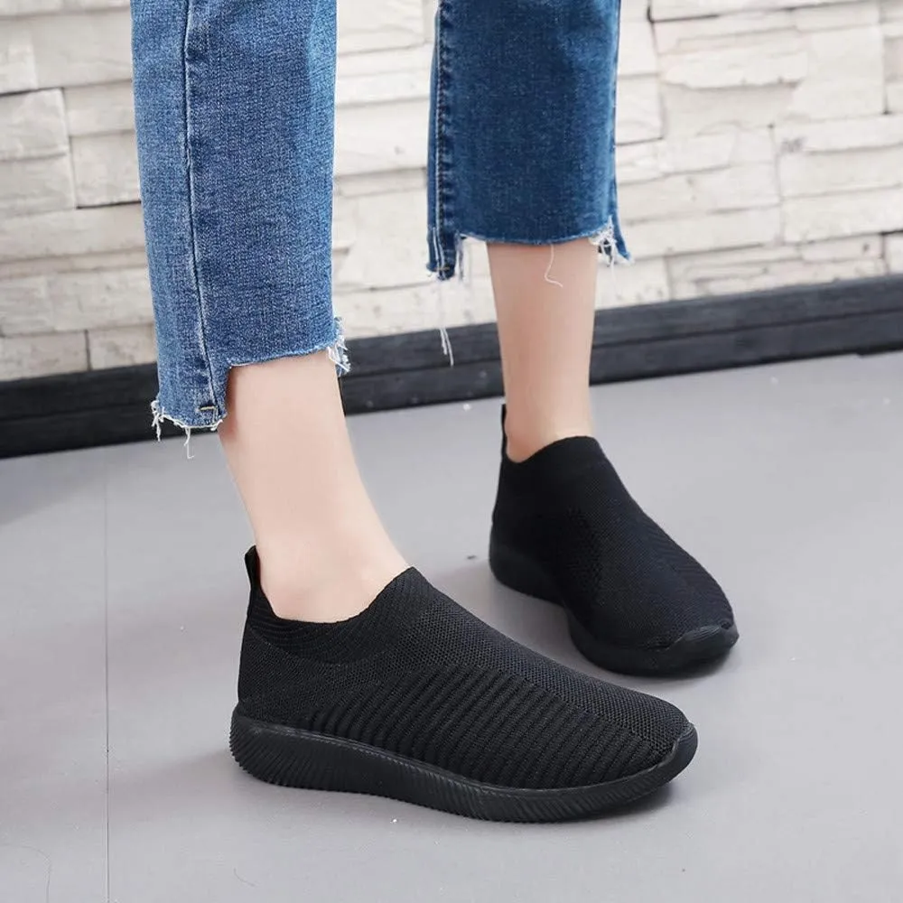 Women's Lightweight Slip On Walking Running Shoes Tennis Shoes Men Slip On Men Casual Shoes Women Shoes Sneakers Slip On Tennis Shoe Loafers Casual Slip On