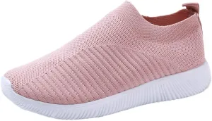 Women's Lightweight Slip On Walking Running Shoes Tennis Shoes Men Slip On Men Casual Shoes Women Shoes Sneakers Slip On Tennis Shoe Loafers Casual Slip On