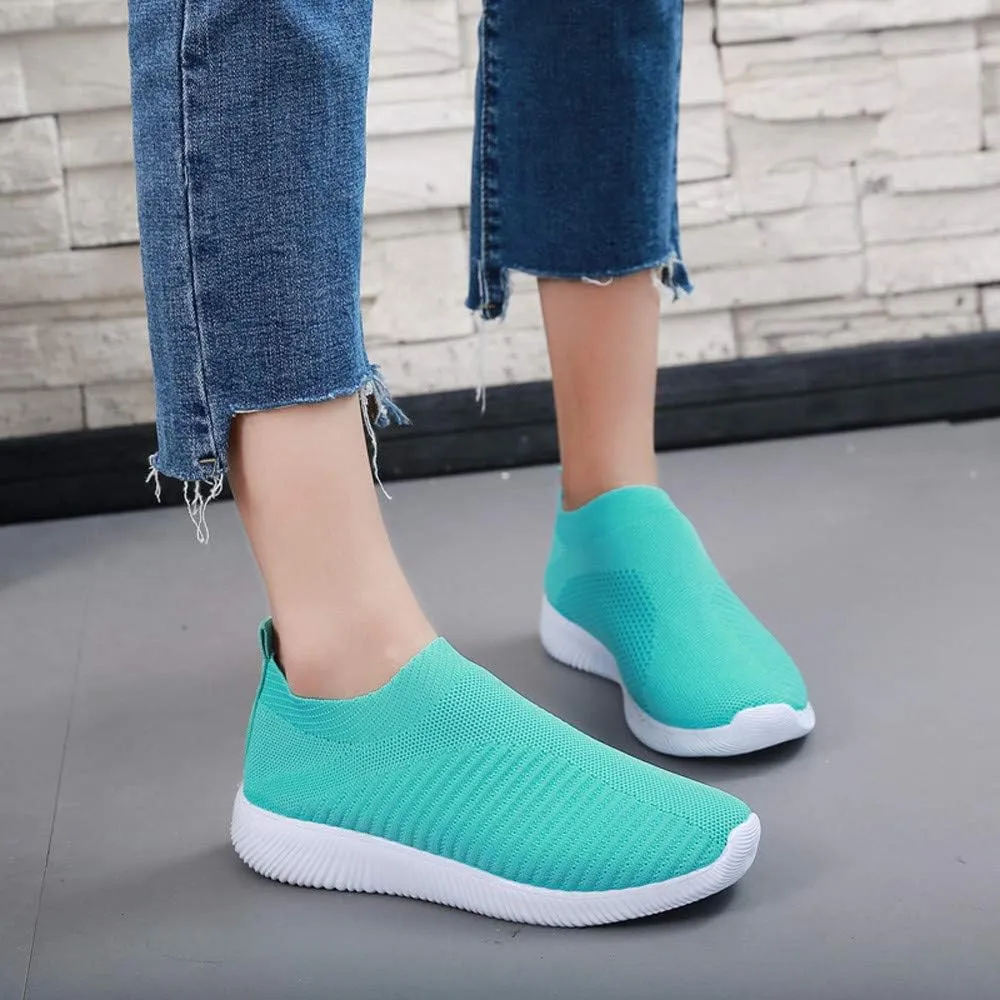 Women's Lightweight Slip On Walking Running Shoes Tennis Shoes Men Slip On Men Casual Shoes Women Shoes Sneakers Slip On Tennis Shoe Loafers Casual Slip On