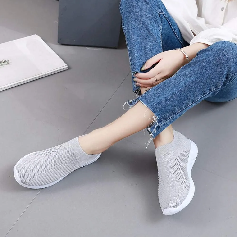 Women's Lightweight Slip On Walking Running Shoes Tennis Shoes Men Slip On Men Casual Shoes Women Shoes Sneakers Slip On Tennis Shoe Loafers Casual Slip On