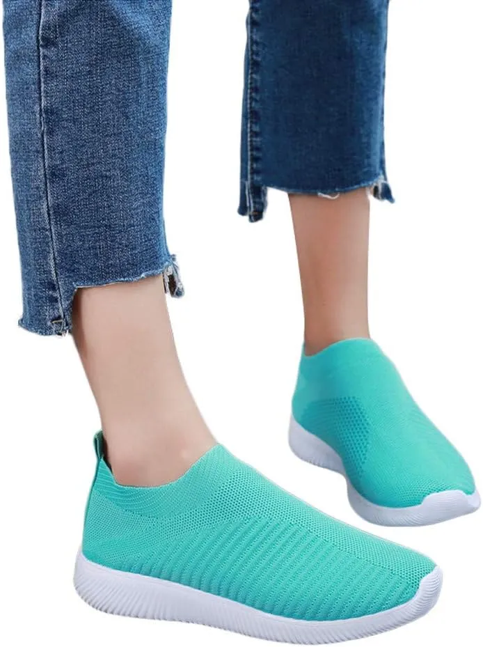 Women's Lightweight Slip On Walking Running Shoes Tennis Shoes Men Slip On Men Casual Shoes Women Shoes Sneakers Slip On Tennis Shoe Loafers Casual Slip On
