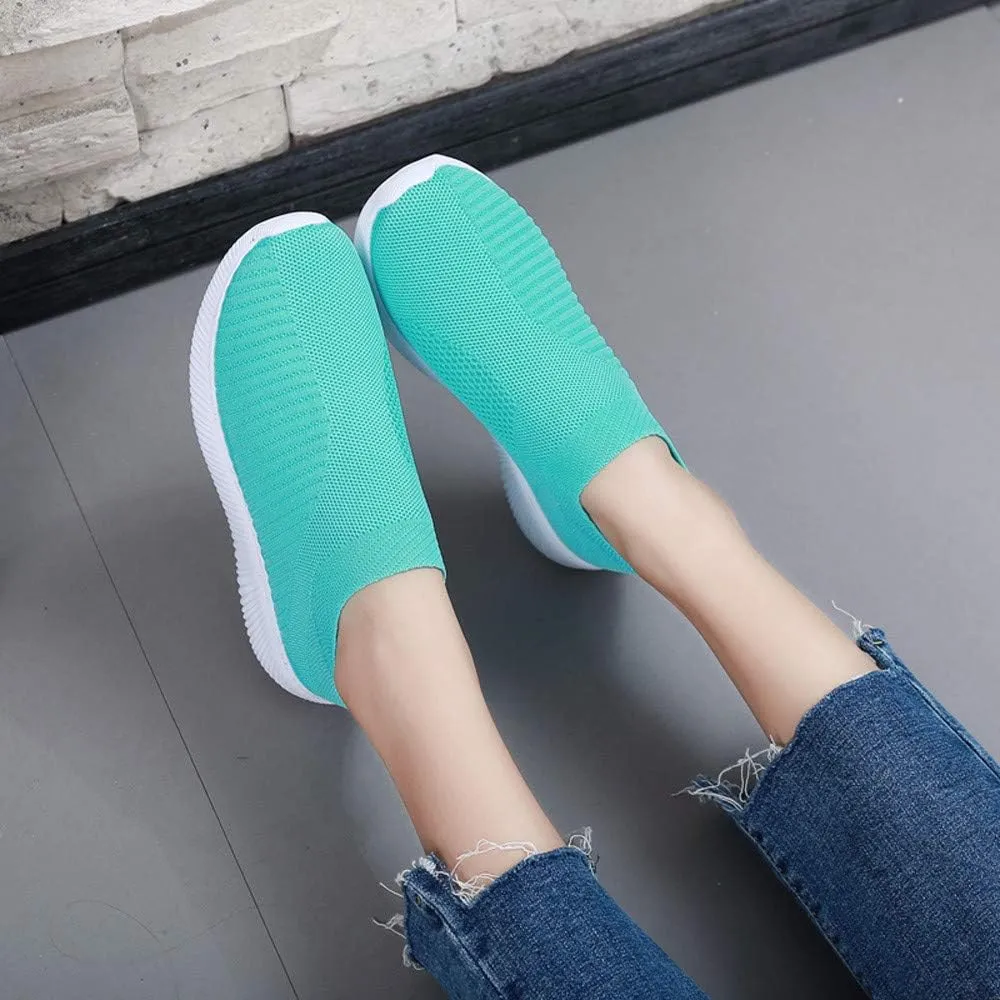 Women's Lightweight Slip On Walking Running Shoes Tennis Shoes Men Slip On Men Casual Shoes Women Shoes Sneakers Slip On Tennis Shoe Loafers Casual Slip On
