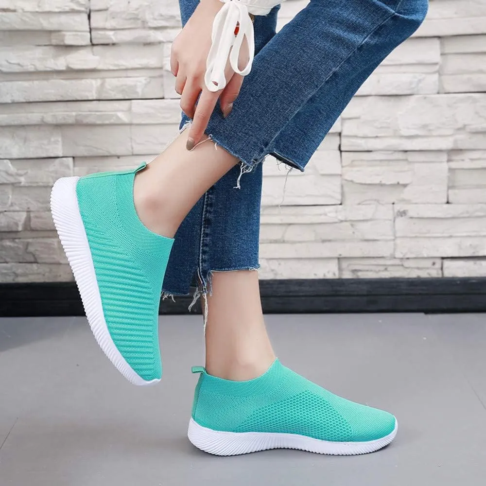Women's Lightweight Slip On Walking Running Shoes Tennis Shoes Men Slip On Men Casual Shoes Women Shoes Sneakers Slip On Tennis Shoe Loafers Casual Slip On