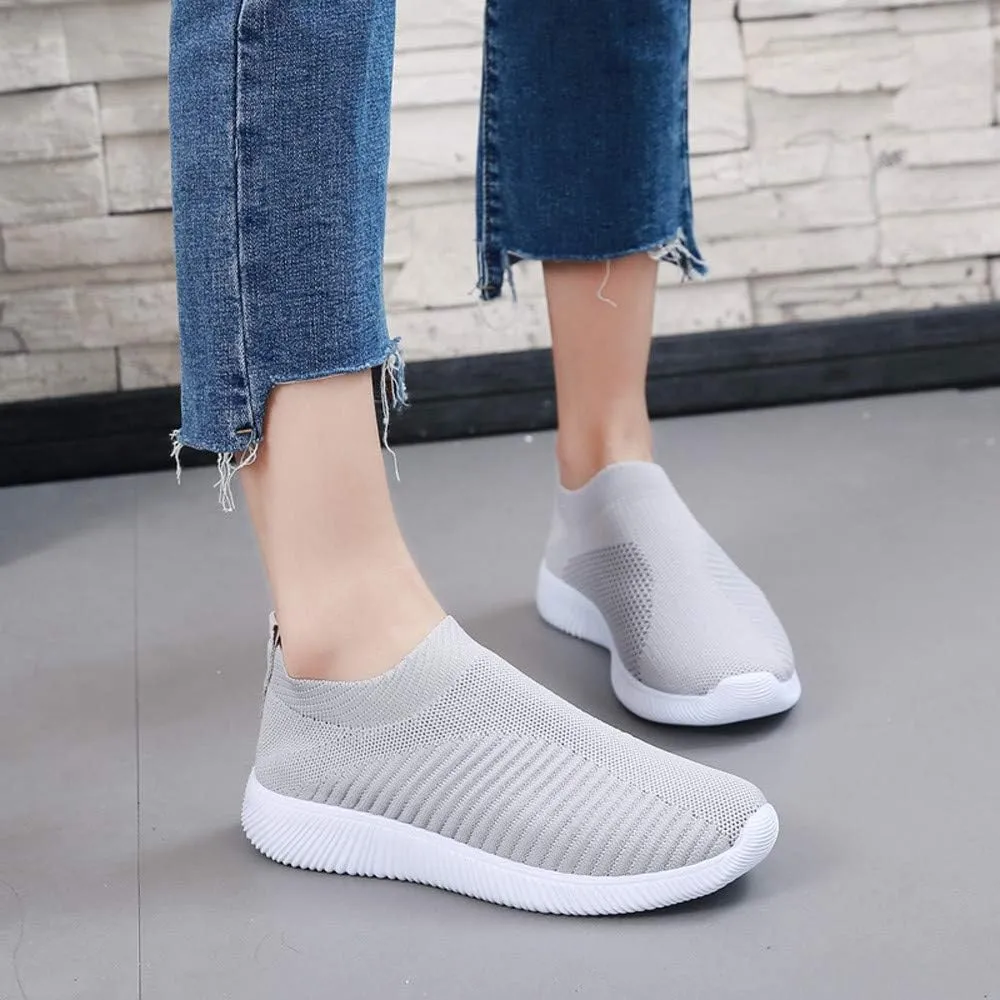 Women's Lightweight Slip On Walking Running Shoes Tennis Shoes Men Slip On Men Casual Shoes Women Shoes Sneakers Slip On Tennis Shoe Loafers Casual Slip On