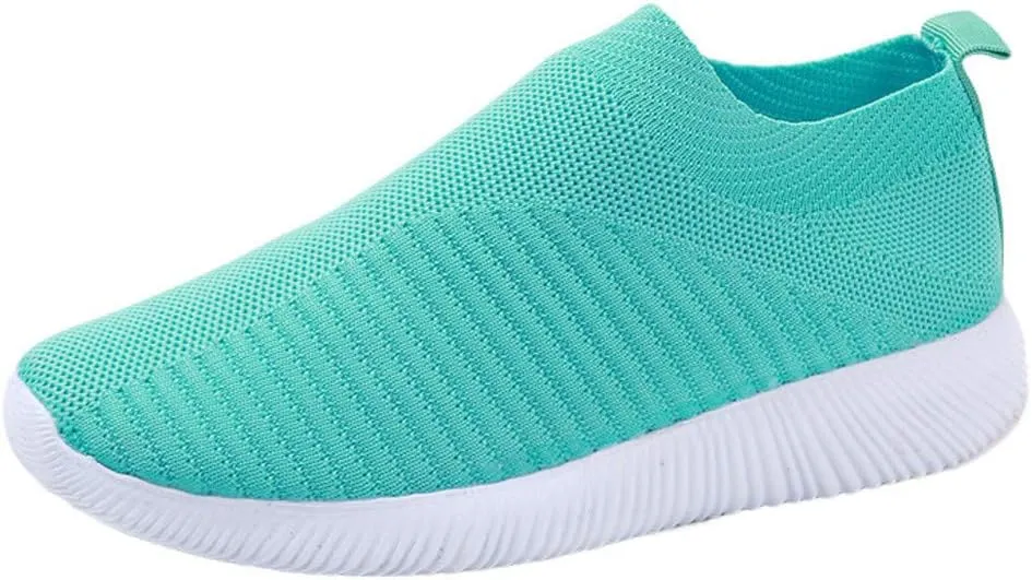 Women's Lightweight Slip On Walking Running Shoes Tennis Shoes Men Slip On Men Casual Shoes Women Shoes Sneakers Slip On Tennis Shoe Loafers Casual Slip On