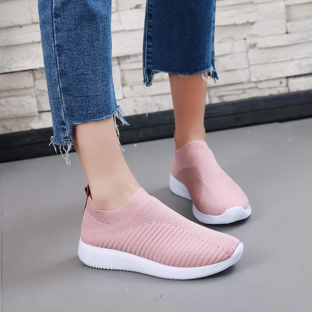 Women's Lightweight Slip On Walking Running Shoes Tennis Shoes Men Slip On Men Casual Shoes Women Shoes Sneakers Slip On Tennis Shoe Loafers Casual Slip On