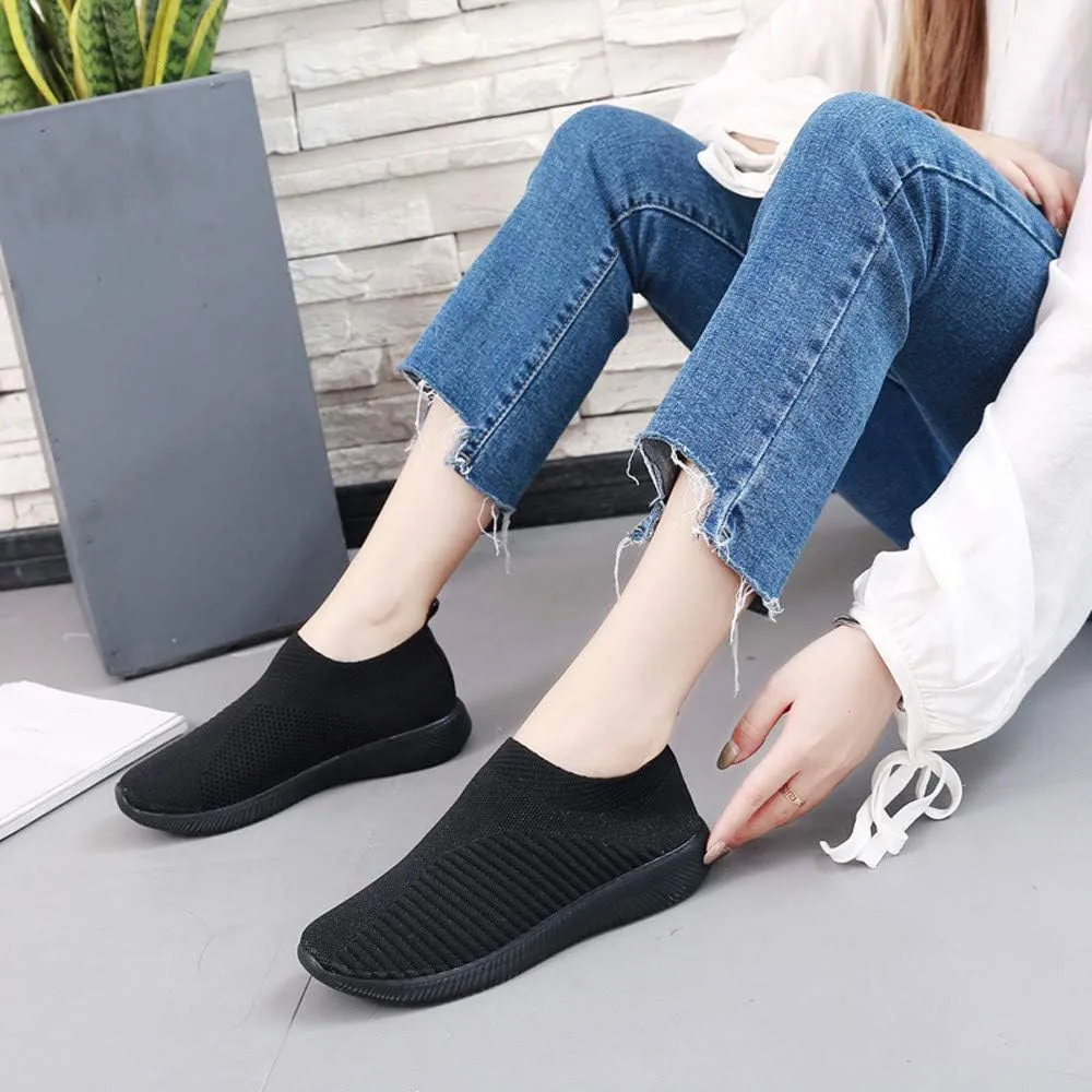 Women's Lightweight Slip On Walking Running Shoes Tennis Shoes Men Slip On Men Casual Shoes Women Shoes Sneakers Slip On Tennis Shoe Loafers Casual Slip On