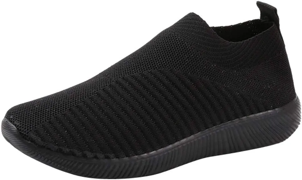 Women's Lightweight Slip On Walking Running Shoes Tennis Shoes Men Slip On Men Casual Shoes Women Shoes Sneakers Slip On Tennis Shoe Loafers Casual Slip On