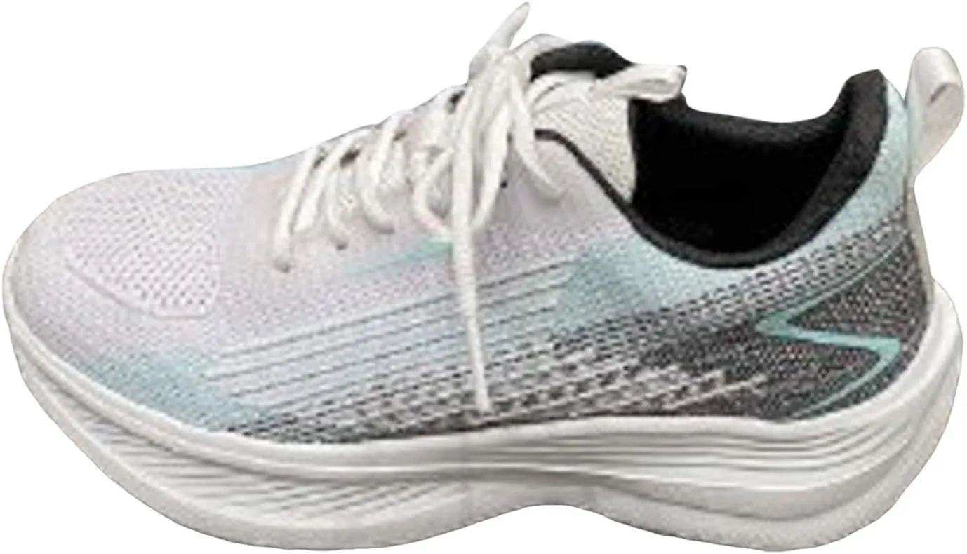 Women's Orthopedic Shoes with Adjustable Strap Casual Lace Up Non-Slip Walking Shoes Lightweight Elderly Shoe