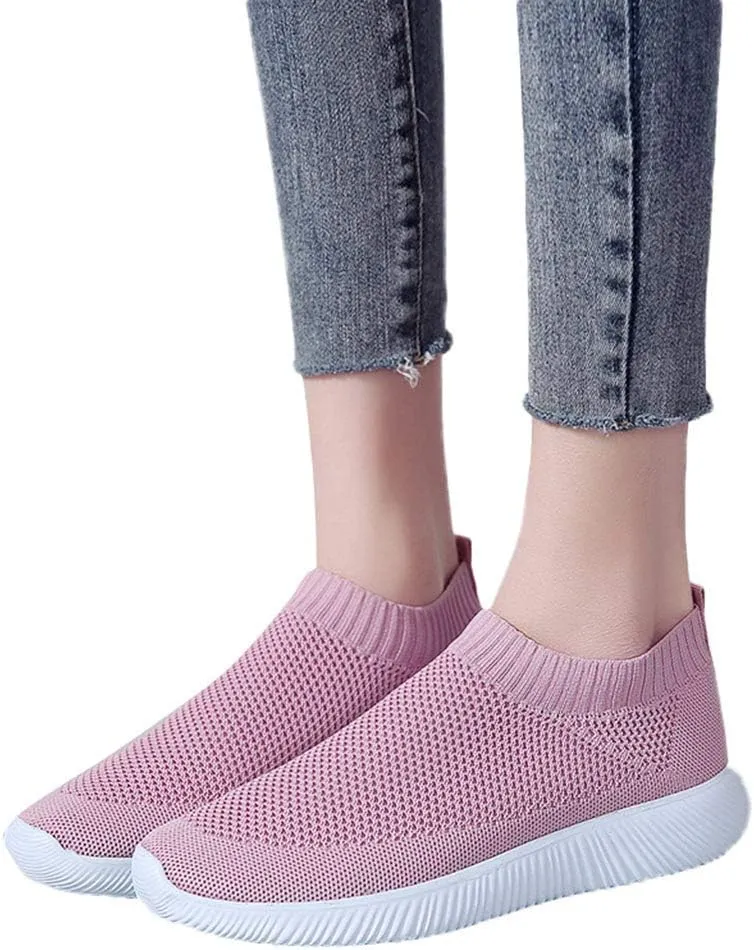 Womens Shoes Sneakers Tenis Antideslizantes para Mujer Azul Marino Women's Running Shoes Black Sole Womens Slip On Sneakers with Arch Support Red Women's Slip On Shoes