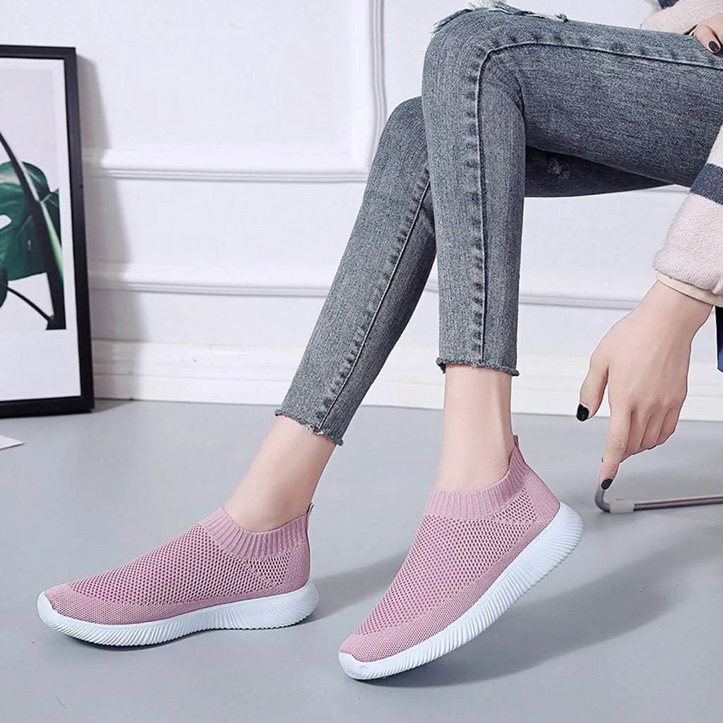 Womens Shoes Sneakers Tenis Antideslizantes para Mujer Azul Marino Women's Running Shoes Black Sole Womens Slip On Sneakers with Arch Support Red Women's Slip On Shoes