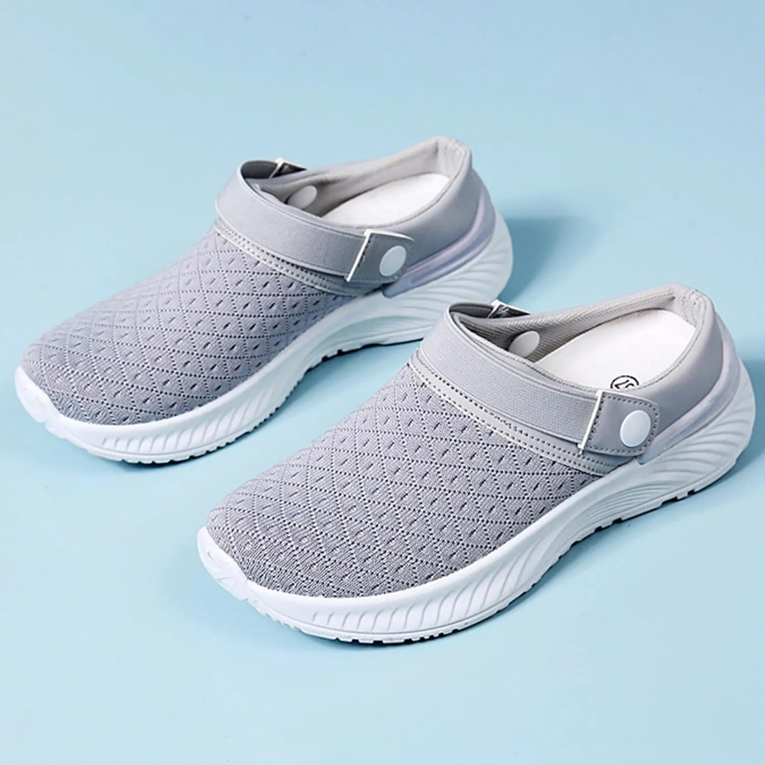 Women's Slip-on Mule Sneakers Lightweight Slip On Shoes Women Lether Men's Shoes Casual Women Shoes Sneakers Red Tennis Shoe Loafers Casual Slip On