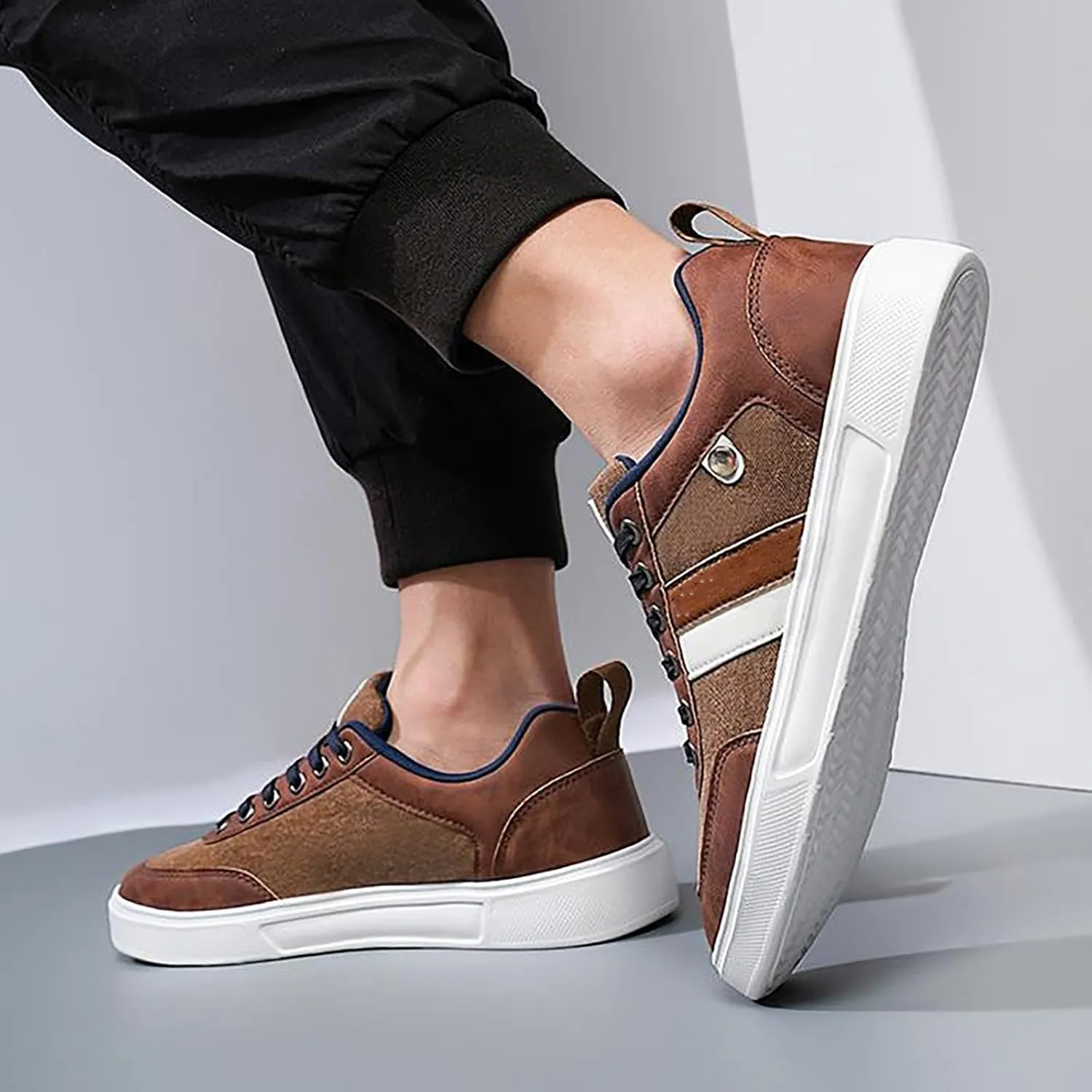 Womens Slip On Sneakers Wide Width Womens Work Shoes Men's Casual Dress Sneakers Comfortable Dressy Slip on Loafers for Women Dressy Slip On Sneakers Women Wide Width