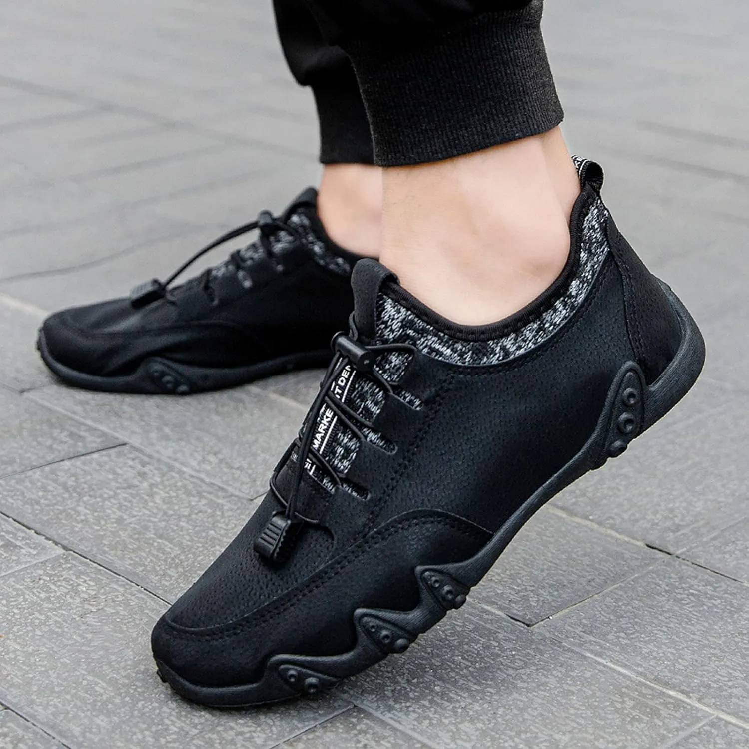 Womens Sneakers Size 8 Trendy All Black Tennis Shoes for Women Slip On Women Shoes Size 10 Sneakers Walking Sneakers for Women Zapatos De Gym Para Mujer