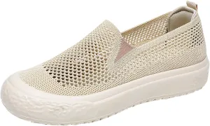 Womens Tennis Shoes Jogging Casual Slip On Shoes Fashion Sneakers 2025 Running Sneakers Comfortable Memory Foam Slip On Tennis Shoe Loafers Casual Slip On