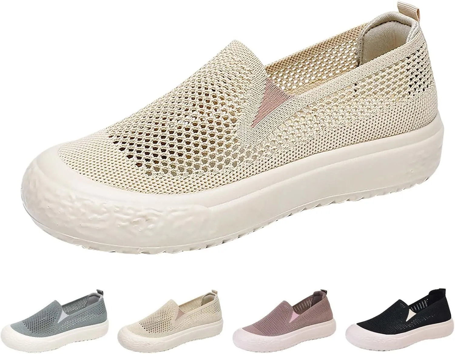 Womens Tennis Shoes Jogging Casual Slip On Shoes Fashion Sneakers 2025 Running Sneakers Comfortable Memory Foam Slip On Tennis Shoe Loafers Casual Slip On