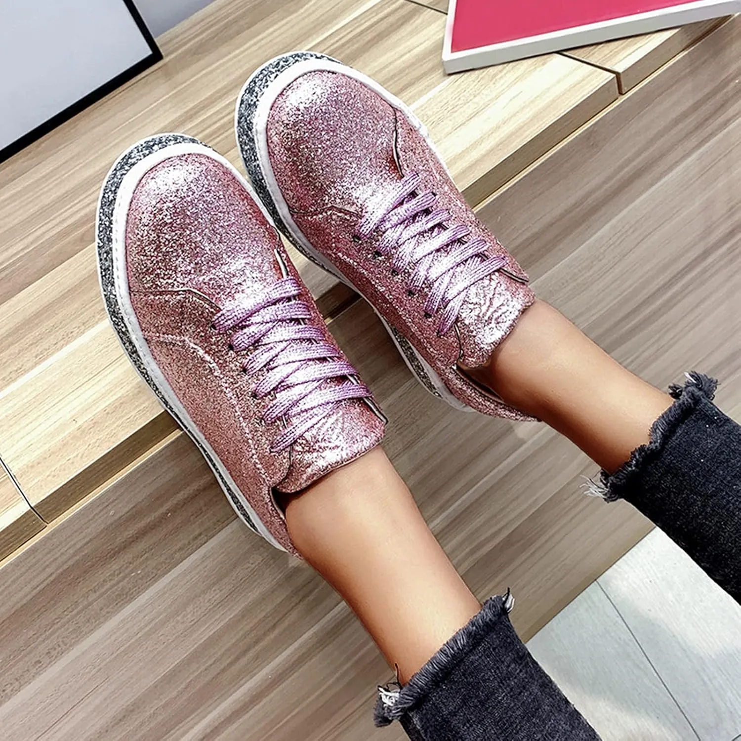 Womens Walking Shoes Size 9 Slip On Zapatos De Trabajo para Mujer Antideslizante Y Contra El Agua Cocina Fashion Walking Shoes for Women 2023 Bowling Shoes Women 8 Wide Zapatos Ortopedicos para Mujer