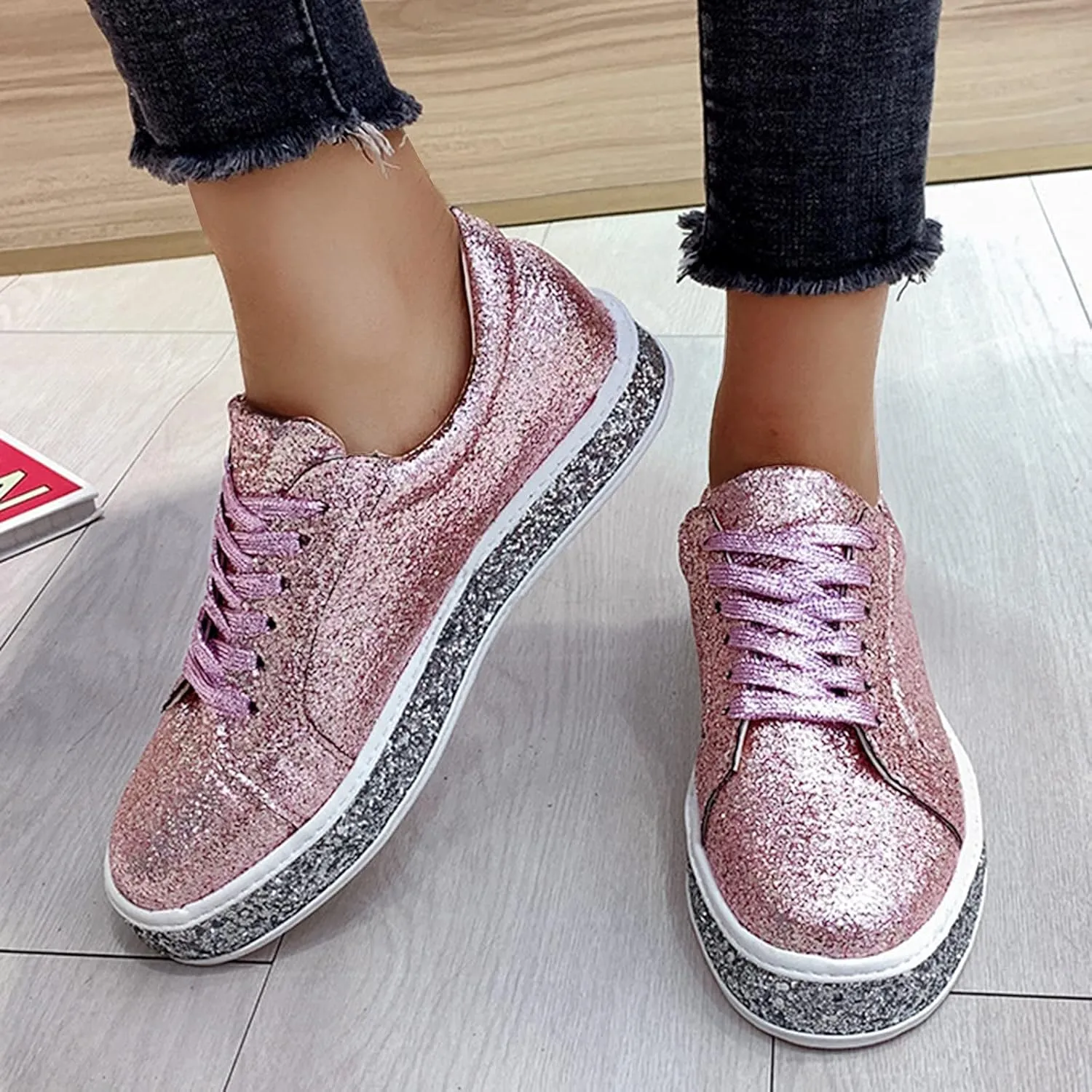 Womens Walking Shoes Size 9 Slip On Zapatos De Trabajo para Mujer Antideslizante Y Contra El Agua Cocina Fashion Walking Shoes for Women 2023 Bowling Shoes Women 8 Wide Zapatos Ortopedicos para Mujer