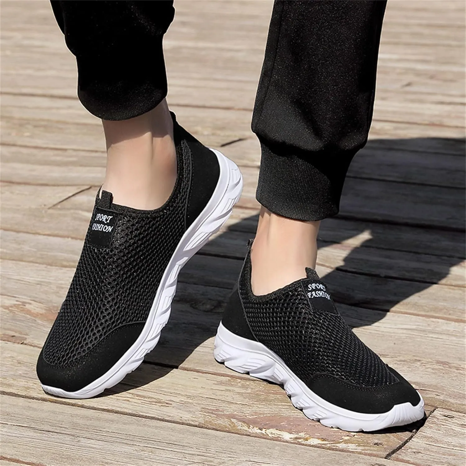 Womens Walking Shoes Wide Diabetic Shoes Slip On Shoes Women Mesh Ladies Casual Shoes Slip On Sneakers Platform Tennis Shoe Loafers Casual Slip On