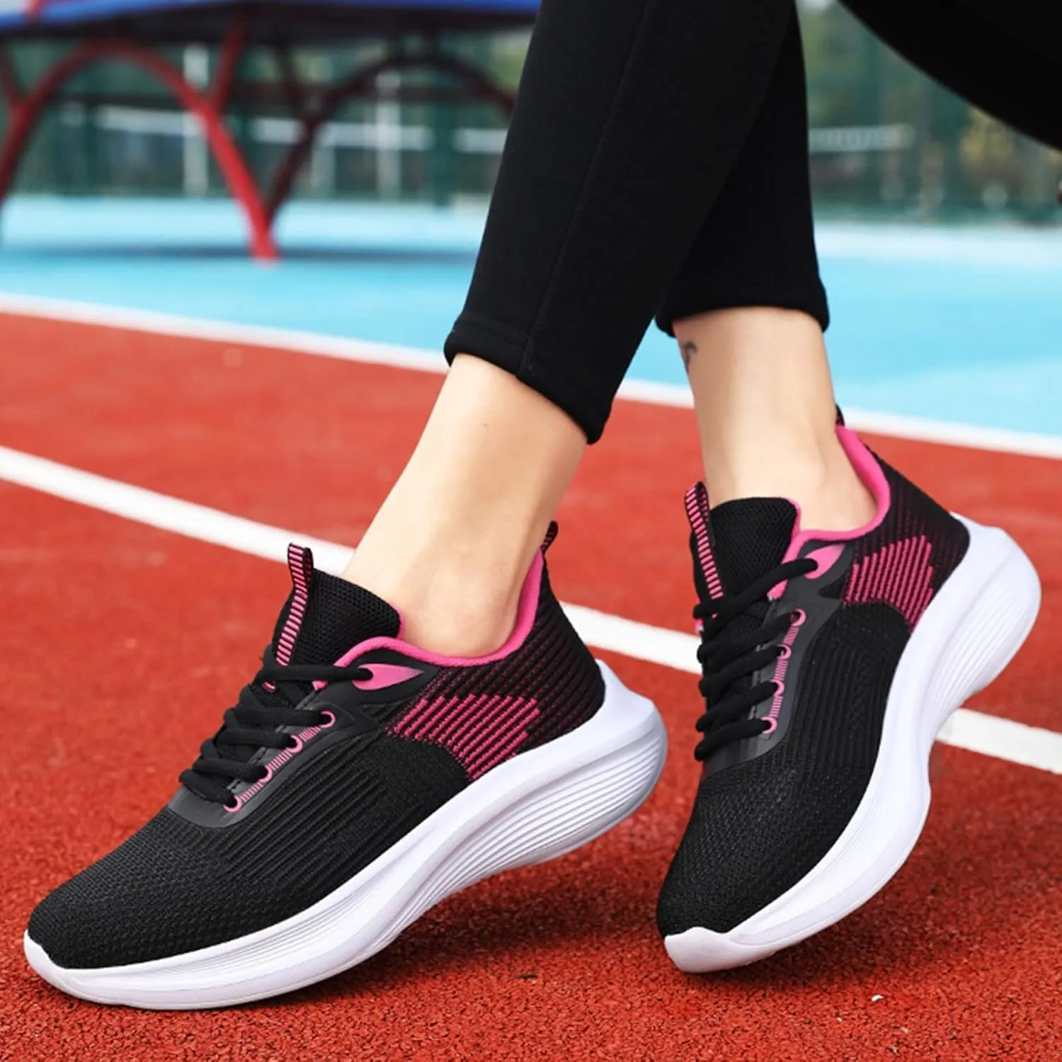 Womens Walking Sneakers Size 8 Wide Women's Fashion Sneakers Slip Ons Womens Slip On Shoes with Arch Support Women Athletic Walking Shoes Fashion Sneakers Slip On Shoes for Women Size 8 1/2